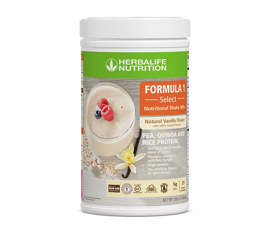 Herbalife Shake Flavor Natural Vanilla Select
